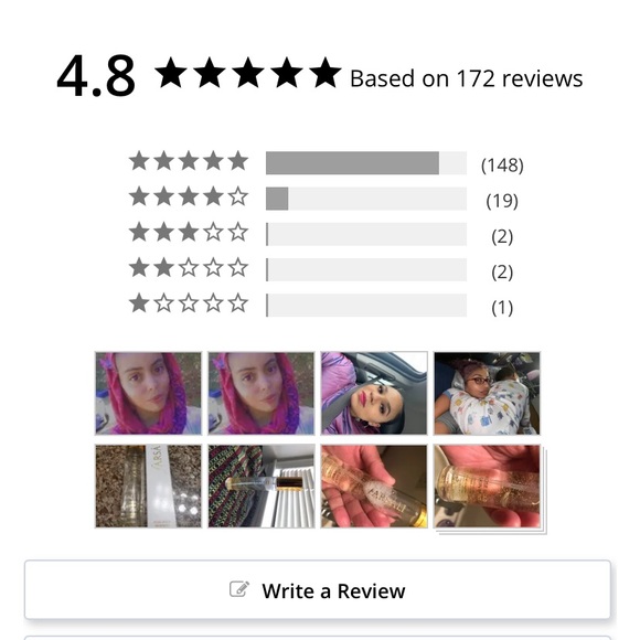 FARSALI rose gold skin mist- NIB - Picture 4 of 4